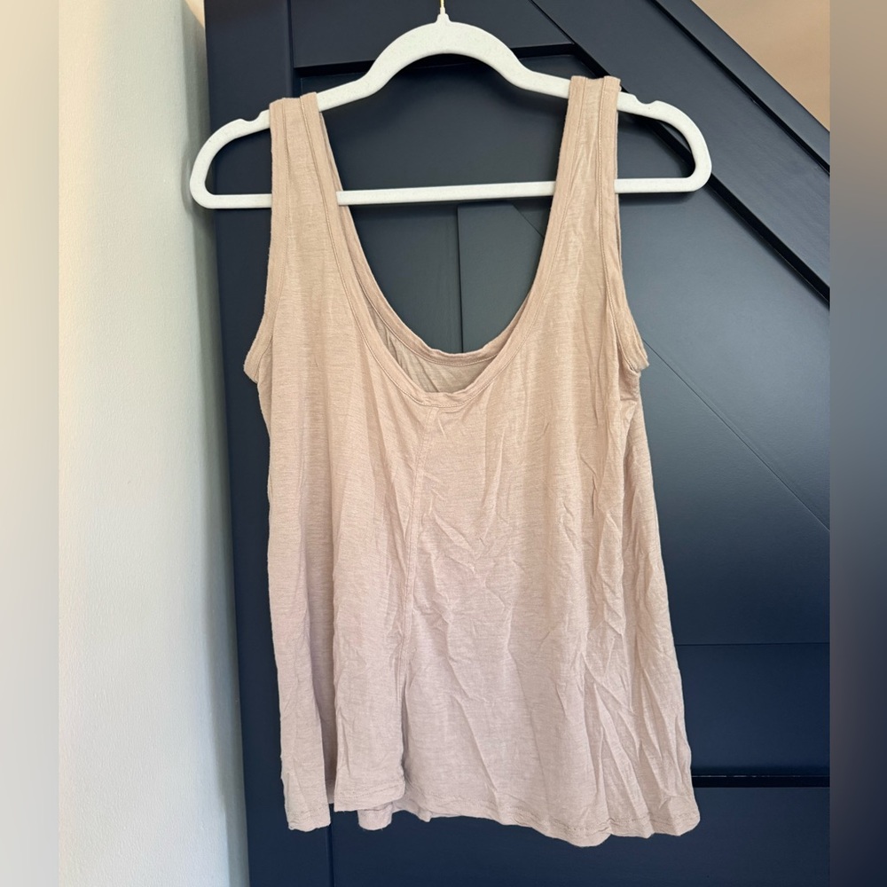 The Row Light Beige Thomason Tank Top